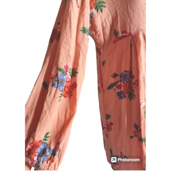 Matilda Jane Dress Womens Small Pink Floral Babydoll Mini Lets Go Out - Picture 7 of 11